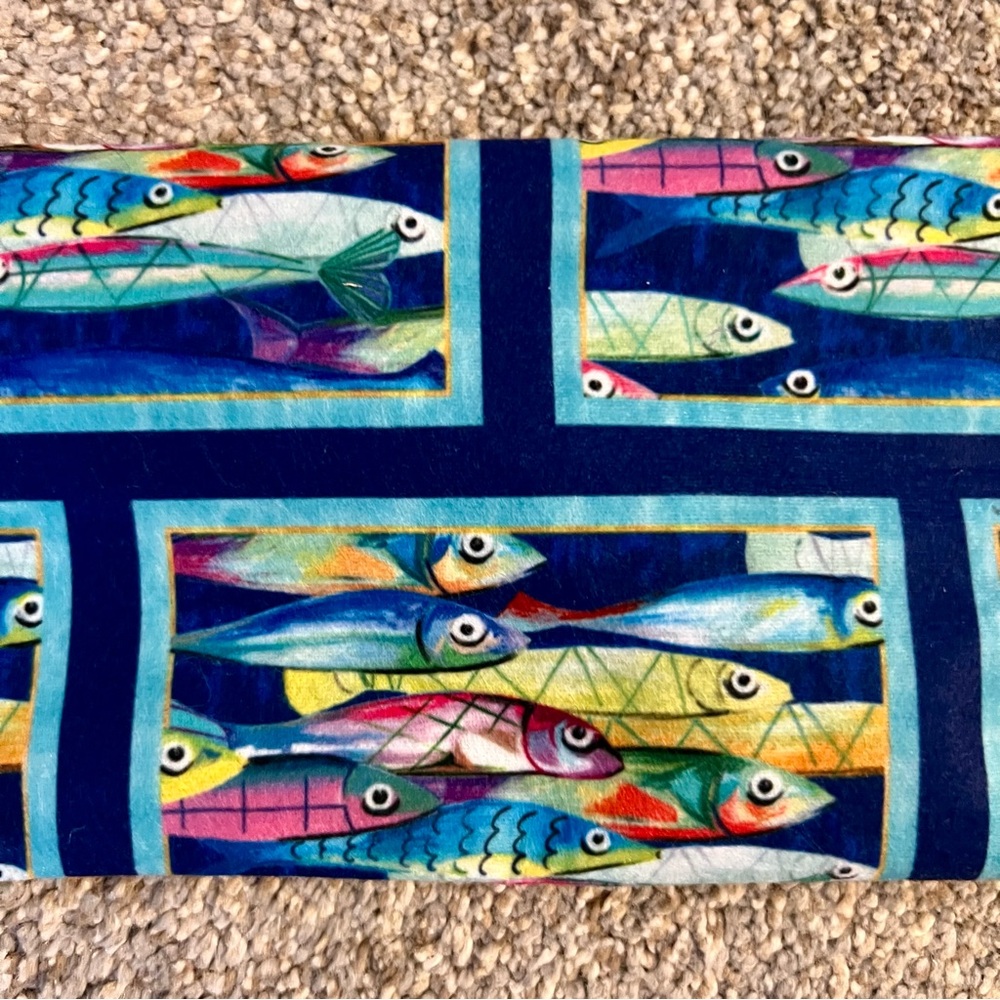 Colorful Fish Pattern Bag with Snap